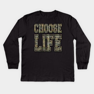 choose life gift Kids Long Sleeve T-Shirt
